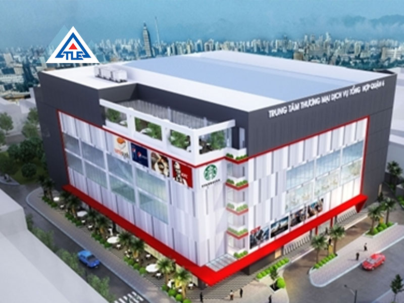 Trung tâm Thương mại Dịch vụ tổng hợp Quận 6, TP Hồ Chí Minh sử dụng 3 thang Nexiez MR để đáp ứng nhu cầu đi lại lớn, tốc độ nhanh của khách hàng khi đến trung tâm